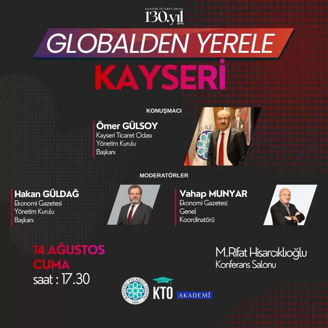 GLOBALDEN YERELE: KAYSERİ PANELİ